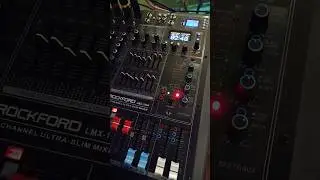 ROCKFORD LMX-1004 10 CHANNEL ULTRA-SLIM MIXER