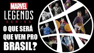 NOVIDADES Marvel Legends: O que vem e n&atilde;o vem pro Brasil e DOUTOR ESTRANHO NO MULTIVERSO DA LOUCURA