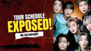 FINALLY! BTS 2026 World Tour Official Schedule REVEALED (21 countries) 🚨