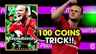Trick To Get 108 Rated Epic Wayne Rooney In eFootball 2026 Mobile