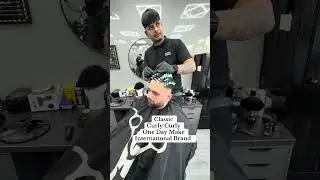 Mr Curly Curly in U.K #classic #barber #hairstyle #curlyhair