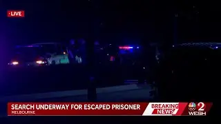 Hunt underway for escaped prisoner near Melbourne hospital, police say