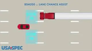 USA SPEC BSM200: Blind Spot Monitoring System Features