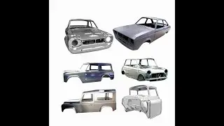 clssic car body shell show #classiccars  #musclecar #classiccarrestoration #fj40 #fj45 #carrepair