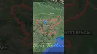 My village in Google Map | Gidhour |#shorts