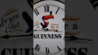 Always time for a Guinness clock