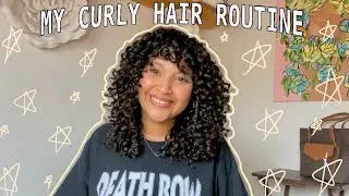 MY CURLY HAIR ROUTINE | STYLING MY NATURAL 3A/3B CURLS