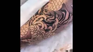 Fishes Leg Tattoo