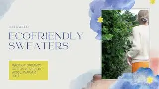 Ecofriendly sweaters . Ecovriendelijke truien