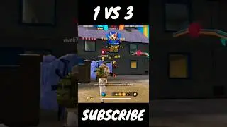 1 VS 3 Clutch With MP40 in CS Rank 🥰 | #clutch #1vs4 #1vs3 #1vs6 #mp40 #headshot #freefire