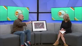 Local Artist captures Big Game Moment