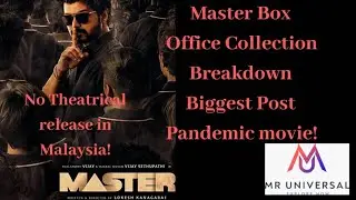 Collection Of Master Pongal Mass!! Biggest Blockbuster Movie of Vijay !! Collection Results