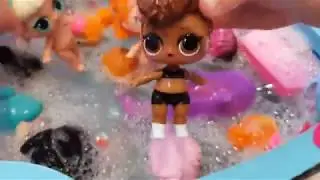 LOL Surprise Dolls - Thrilla and Kansas QT - Pool Party Fun!