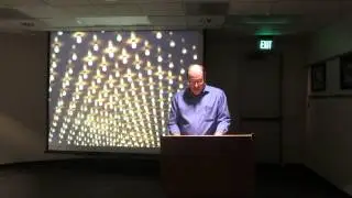 Poet Winston Derden reads Taking Turns Passing On at Friendswood library
