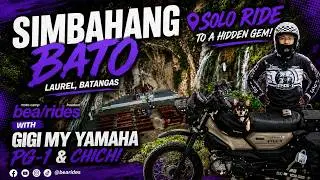 Solo Ride to Simbahang Bato | Laurel, Batangas | Yamaha PG-1
