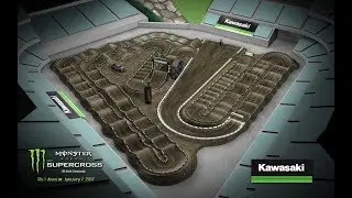 MX Simulator: 2018 SX Testing at 2017 A1