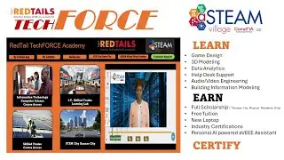 RedTails TechFORCE! LEARN! EARN! CERTIFY!
