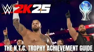 WWE 2K25 - The N.T.C. Trophy | Achievement Guide