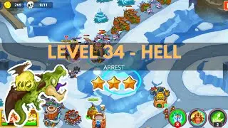 King of Defense 2: Level 34 HELL / ARREST / GAMEPLAY GUIDE