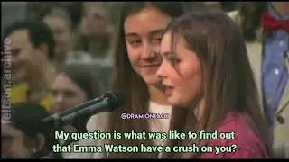 Fans tease Tom Felton about Emma Watson's crush