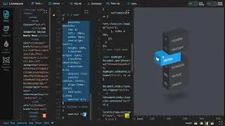 Social Media Menu Hover Effects Using HTML, CSS and JavaScript