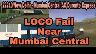 Duronto Express Loco Fail MSTS Android || TRAINZ SIMULATOR || ,with Hindi commentary