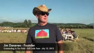 Jim Denevan at Outstanding In The Field 2012