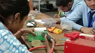 ELECTRONICS MECHANICS PRACTICAL CLASS AT KHATRA GOVT. ITI.