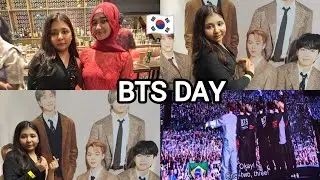 🇰🇷💜 Dressing like Black Swan To celebrate BTS 11th Anniversary in Mumbai | Happy BTS Day 😍