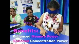 MBBS student playing Dice in blindfold after Adult Midbrain Activation program   Great Brains.