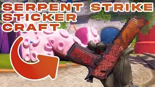 Desert Eagle | Serpent Strike (CS2 Sticker Crafts)