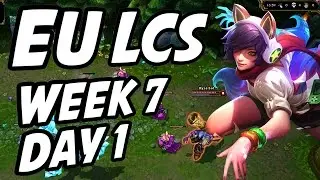 EU LCS 2017 Week 7 GIA vs VIT, ROC vs OG | League of Legends LoL Highlights