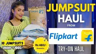 Trendy *JUMPSUITS* from FLIPKART | Tryon | Honest Review | gimaashi