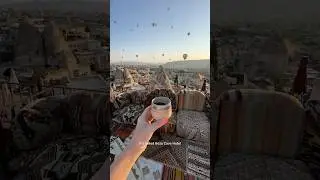 Where to stay in Cappadocia 📍Koza Cave Hotel #shorts #cappadocia