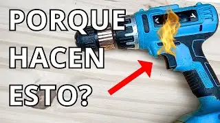 3 ERRORES QUE TODOS COMETEN al usar el taladro a bateria