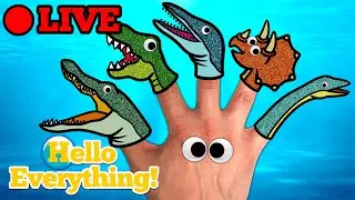 🔴 Hello Everything! 👀 Live Stream | Finger Family Nursery Rhymes & Animation