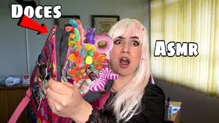 Asmr - Achados e perdidos doces nas mochilas