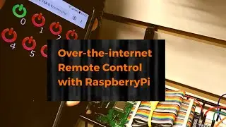 Over-the-internet Remote Control with Raspberry Pi