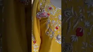 #latest handwork suit design😍#trending suit design🔥#embroidery #viralshorts#trendingshorts#ytshort