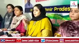 Presser b Nagma Moraji, All India Mahila Congress General Secretary Incharge for J&K