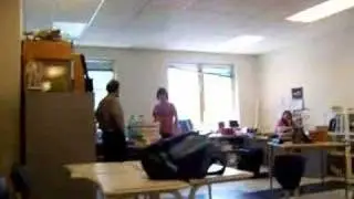 Robbie In Physics Class