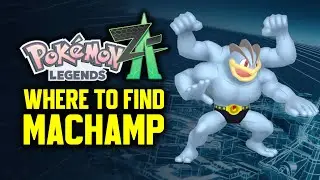 Pokemon Legends ZA - How to get Machamp (Machamp Location)
