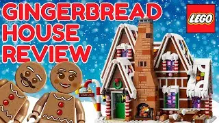 The BEST Winter Village Set?! LEGO Gingerbread House Review (#10267)
