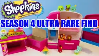 SHOPKINS Season 4 Pet Shop ULTRA RARE!!! Petkins Exclusives in Metallic So Cool Fridge Toy Playset