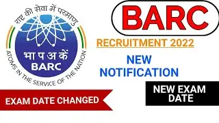 BARC NEW EXAM DATE IS OUT | OFFICIAL NOTIFICATION |  SLOT BOOKING @Railwaysengar
