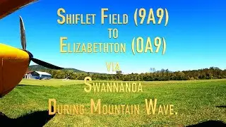Flight Around Mt Mitchell. From Shiflet Field in Marion, NC to Elizabethton, TN in a Kitfox