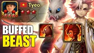 Tyeo and his Buffed G3 Units! - Summoners War
