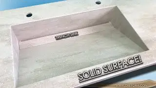 Custom Ramping Trench Drain Sink | Grifform Innovations
