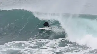 Surfing Roka Puta / Rockies - Epsilon Warm Up Session. October 27th, 2020.