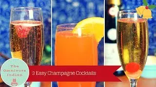 Easy Champagne Cocktails -  Easy Champagne Cocktails for the Festive Season